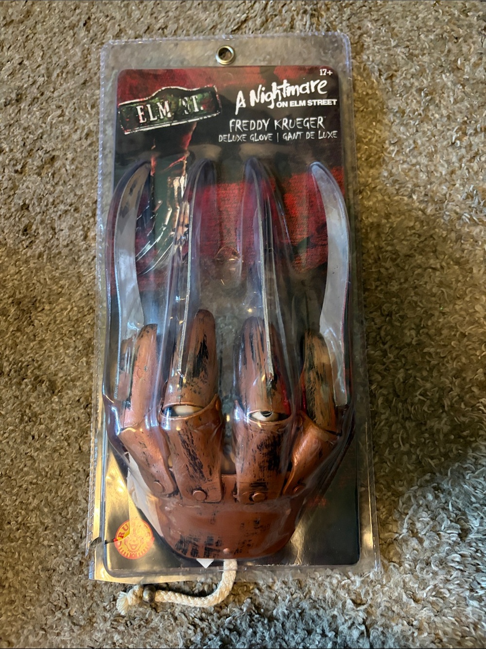 Freddy Krueger Deluxe Glove - Brown Horror Costume Glove